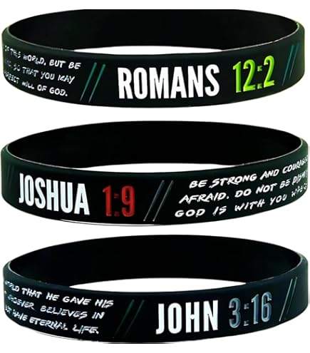 Amazon | リマインダーバンド WWJD ブラックバンド - L